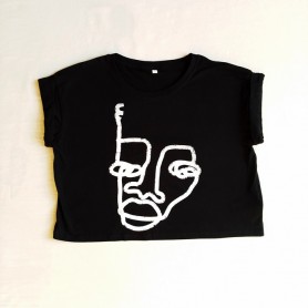 Camiseta chica corta
