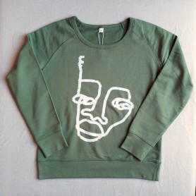 Sudaderas by Mackandal - Mujer Soft Olive